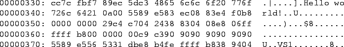 \begin{figure}\begin{list}{}{\setlength{\rightmargin}{\leftmargin}\setlengt...
...838~9404~~U..VS1.......8..~~\\
\par
\end{centering}\end{list}\par\end{figure}